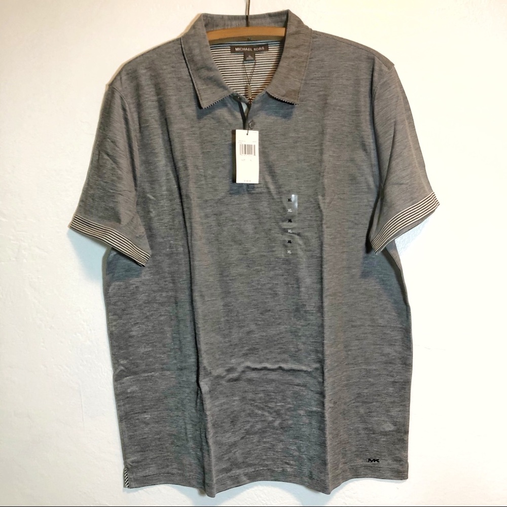 Michael Kors MK Polo Shirt Mens XL NEW
